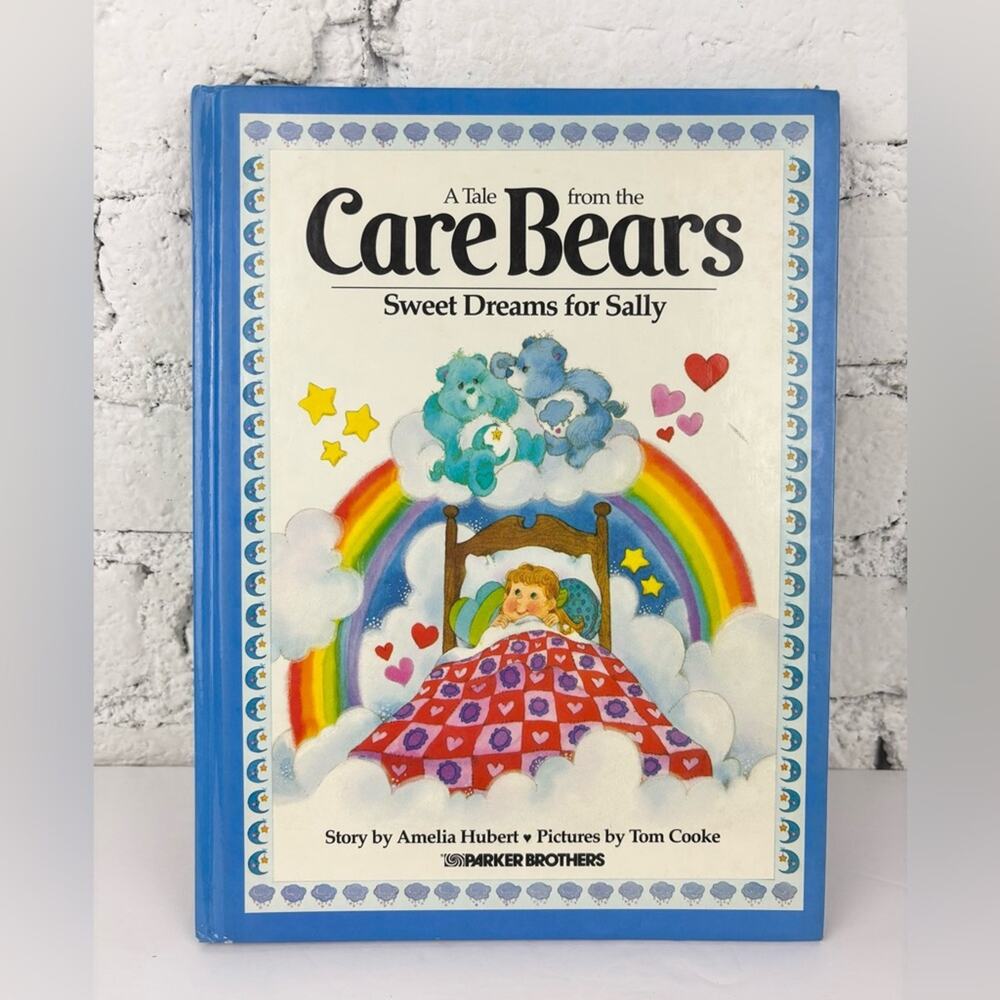 Vintage Care Bears Sweet Dreams For Sally Book